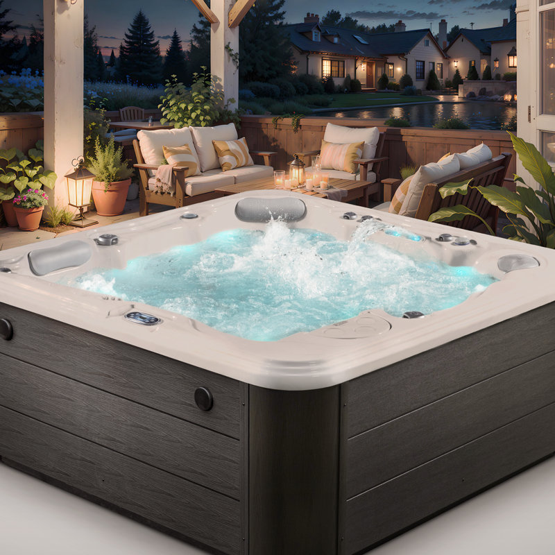 Aqualife® by Strong Spas® Destination 5-Person Lounger Hot Tub
